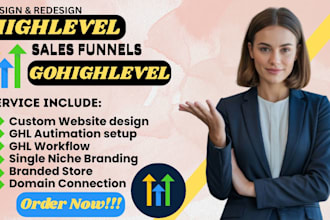 gohighlevel landing page, gohighlevel sales funnel and lead generation systems