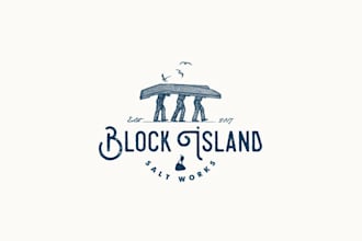 create greatest logo for artisanal handmade sea salt