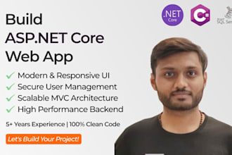 build your asp net core web app