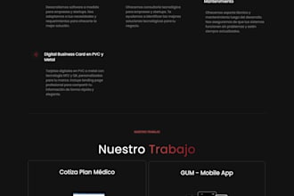 build a modern responsive website