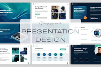 design corporate business presentation sales slides premium powerpoint template