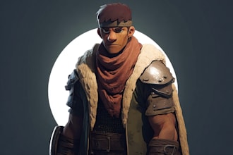 do character design, game character, concept
