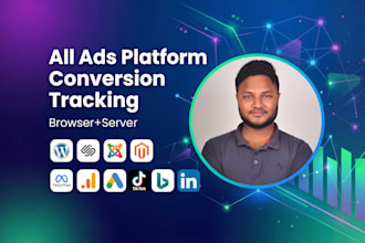 set up conversion tracking for wordpress, squarespace, joomla, magento
