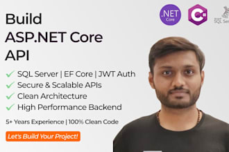 build secure asp net core rest API