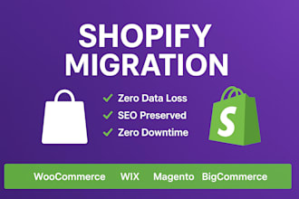 migrate to shopify without losing data or SEO