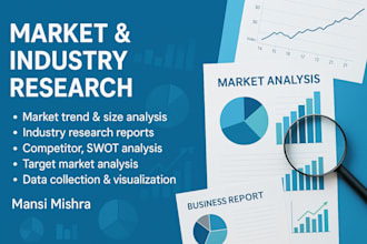 provide detailed market and industry research insights