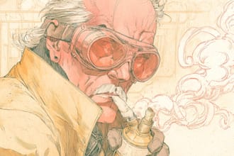 comic book illustration with comic book illustrator