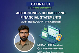 do professional bookkeeping and financial statements