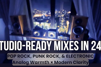 do analog outboard mixing and mastering for ai music