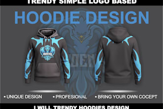 create premium hoodie mockups and unique designs