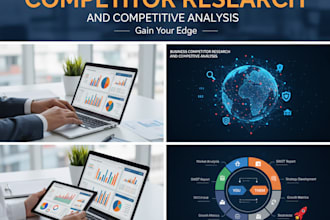 do business competitor research and competitive analysis