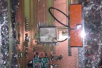 design creat assemble and test your single or double layer pcb prototype by hand