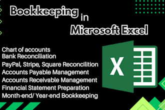 do bookkeeping in excel