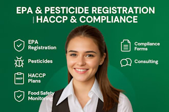 do epa registration and consulting  haccp and food safety compliance