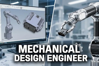 do 3d mechanical design and technical drawings in solidworks