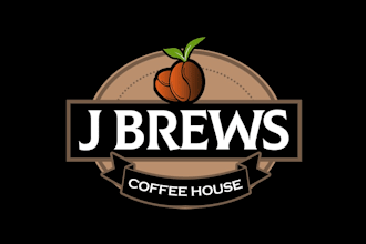 professional logo for cafe , coffee shop , restaurant