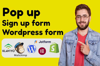 setup klaviyo pop up and contact form for lead capture
