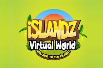 make classic 3d creative beach logo for online paradise
