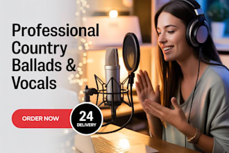 create a romantic country ballad that tells your love story