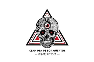 design modern e sports gaming skull logo