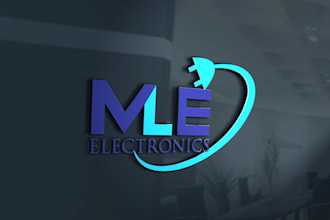 high quality custom electronics logo design just 12 hrs