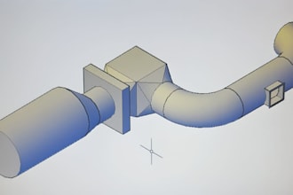 2d and 3d piping design in autocad