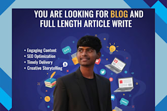 write SEO blog writing full articles with human writing