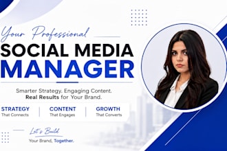 handle your social media management with high quality content and strategy