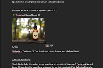 write SEO product descriptions