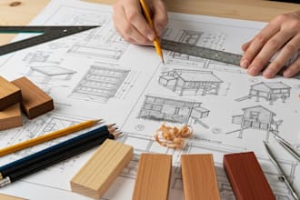 create DIY woodwork plan, chicken coops, carpentry and furniture