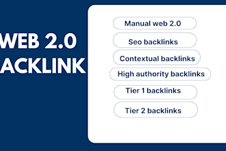 build high quality web 20 backlinks with unique content