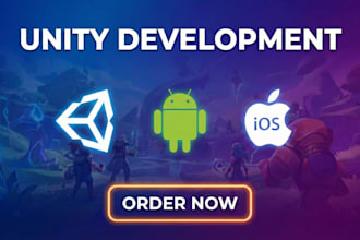 develop a professional 2d or 3d unity game for mobile