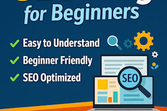 create a clear SEO blog for beginners