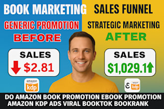 do amazon book promotion ebook promotion amazon kdp ads viral booktok bookrank