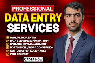 be your remote data entry clerk