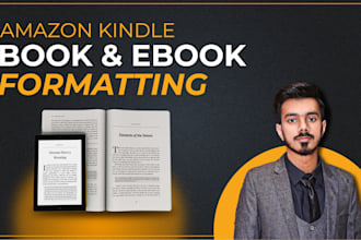 do book formatting for amazon kindle