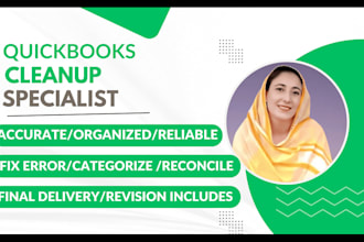 do quickbooks cleanup catchup bookkeeping quickbooks online