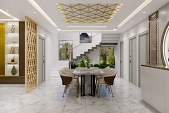 turn dwg to 3d realistic interior rendering, remodel apartment design, sketchup