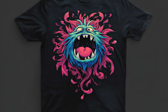 make a custom funny meme t shirt design for you