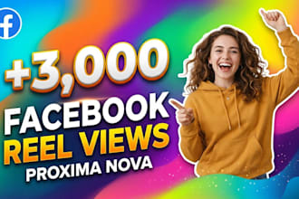 deliver high quality facebook reel views