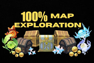 explore your map to a 100 percent