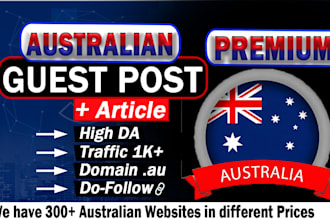 do premium do follow australia guest post and australian link building