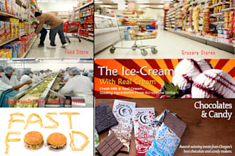 provide any food company, store, suppliers, manufacturers etc contact database