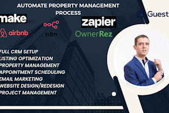automate booking com listing zapier airbnb hostaway guesty vrbo ownerrez kvcore