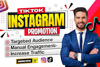grow your instagram and tiktok organically with high engagement