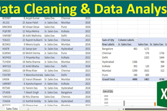clean raw data in excel or google sheets