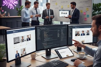 build a modern responsive website using react, node