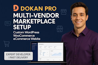 build, customize or fix your german wordpress dokan pro multi vendor marketplace