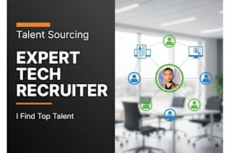 be your expert technical recruiter and IT talent sourcer