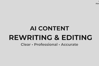 rewrite, edit, and improve your content using ai
